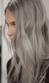 Silver hair