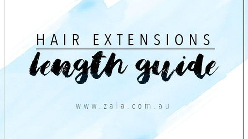 hair extensions length guide