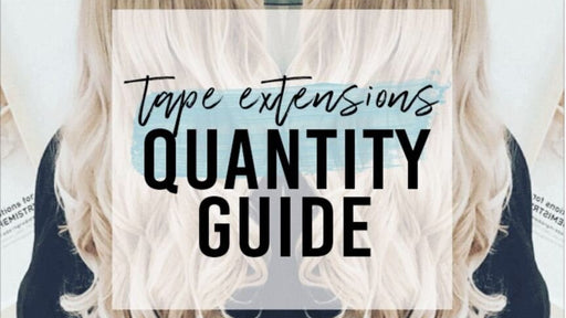 Tape Extension Quantity Guide