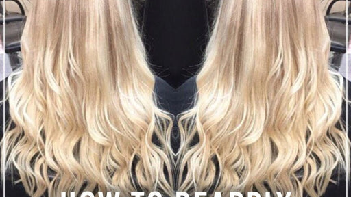 how to reapply tape hair extensions