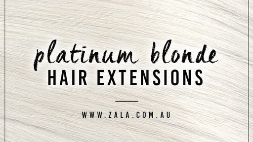 platinum blonde hair extensions