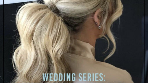 USING A PONYTAIL CLIP TO IMPRESS AT YOUR WEDDING