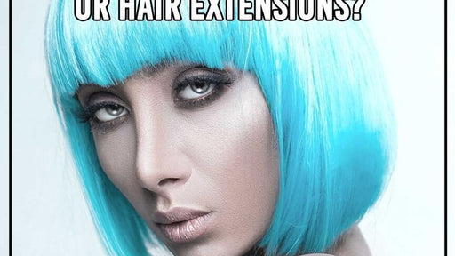 Wear a Wig or Hair Extensions