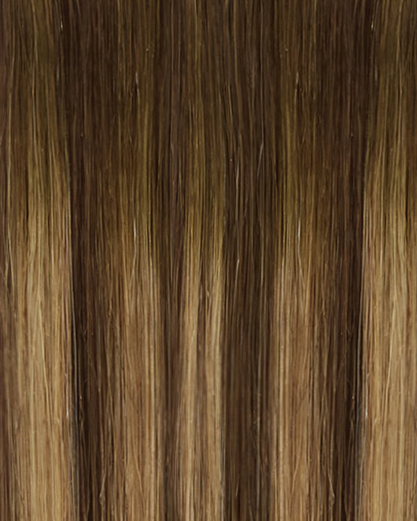 16" Halo Hair Extensions Toffee Blonde Balayage