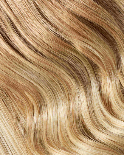 20" Halo Hair Extensions California Blonde Balayage