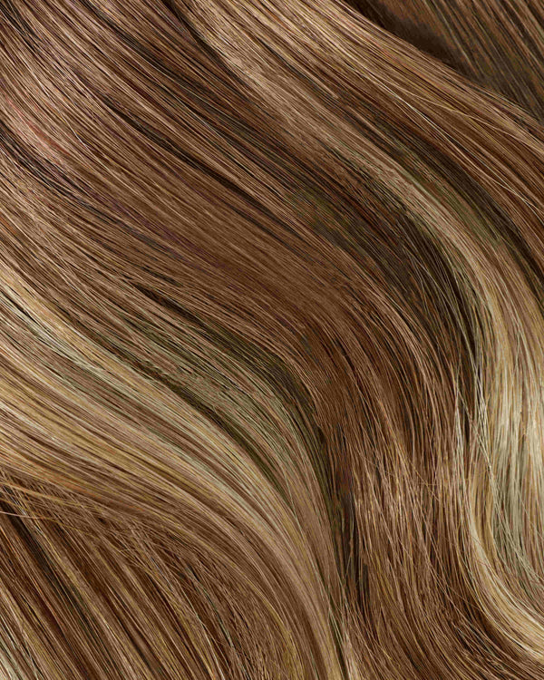20" Halo Hair Extensions Maldives Highlights Balayage