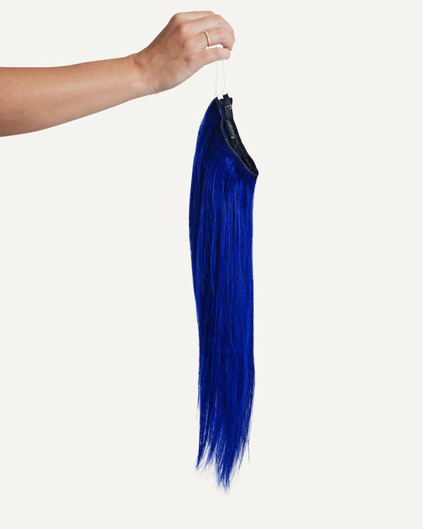 16" Halo Hair Extensions Cobalt