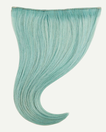 16" Halo Hair Extensions Aquamarine