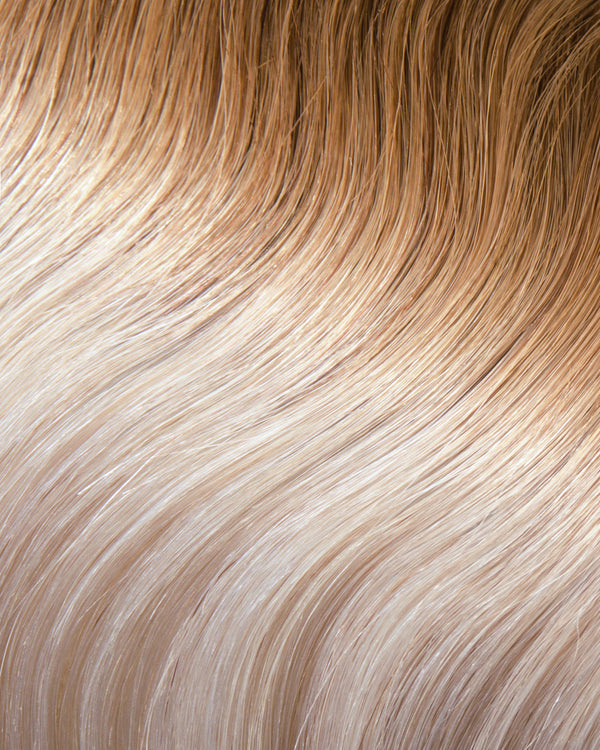 18" Hybrid Weft Rooted Sandy Blonde Full Pack